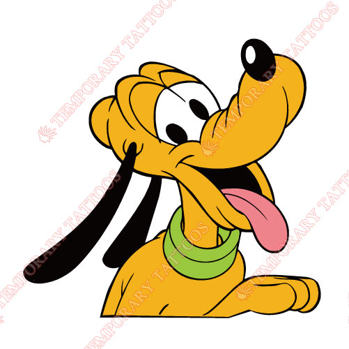 Pluto Customize Temporary Tattoos Stickers NO.835